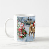 Anatolian Shepherd kerst Koffiemok (Links)