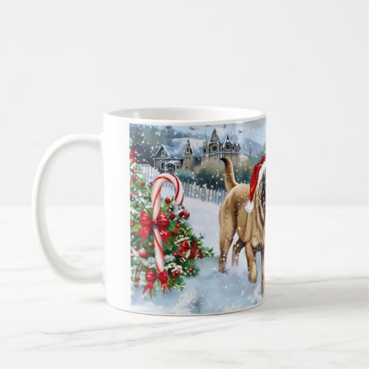 Anatolian Shepherd kerst Koffiemok (Links)