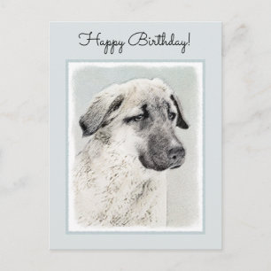 Anatolian Shepherd Painting - Oorspronkelijke hond Briefkaart