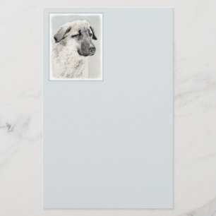 Anatolian Shepherd Painting - Oorspronkelijke hond Briefpapier