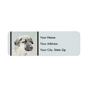 Anatolian Shepherd Painting - Oorspronkelijke hond Etiket