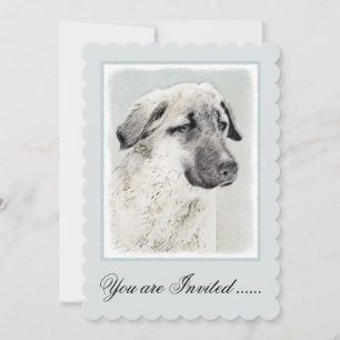 Anatolian Shepherd Painting - Oorspronkelijke hond Kaart