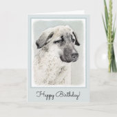 Anatolian Shepherd Painting - Oorspronkelijke hond Kaart (Voorkant)