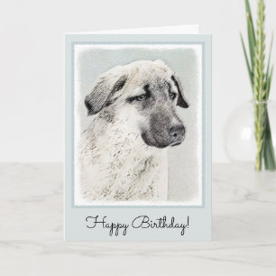 Anatolian Shepherd Painting - Oorspronkelijke hond Kaart