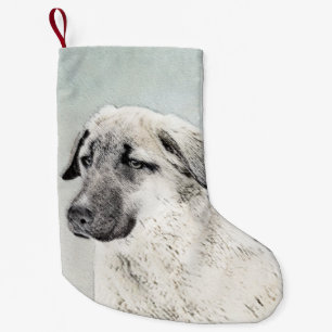Anatolian Shepherd Painting - Oorspronkelijke hond Kleine Kerstsok
