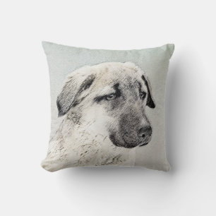 Anatolian Shepherd Painting - Oorspronkelijke hond Kussen