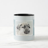 Anatolian Shepherd Painting - Oorspronkelijke hond Mok (Midden)