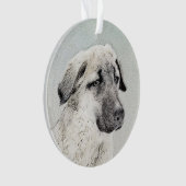 Anatolian Shepherd Painting - Oorspronkelijke hond Ornament (voorkant)