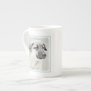 Anatolian Shepherd Painting - Oorspronkelijke hond Porselein Kop