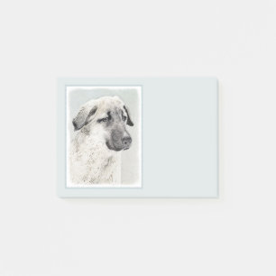 Anatolian Shepherd Painting - Oorspronkelijke hond Post-it® Notes