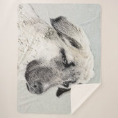 Anatolian Shepherd Painting - Oorspronkelijke hond Sherpa Deken (Voorkant)