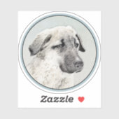 Anatolian Shepherd Painting - Oorspronkelijke hond Sticker (Vel)