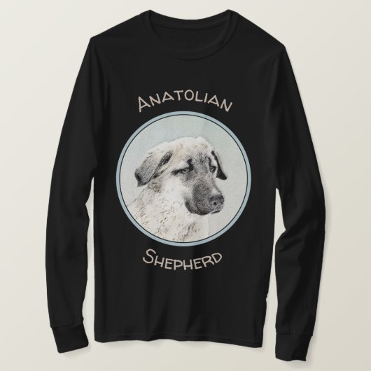 Anatolian Shepherd Painting - Oorspronkelijke hond T-shirt (Design voorkant)