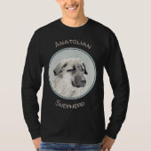 Anatolian Shepherd Painting - Oorspronkelijke hond T-shirt (Voorkant)