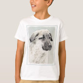 Anatolian Shepherd Painting - Oorspronkelijke hond T-shirt (Voorkant)