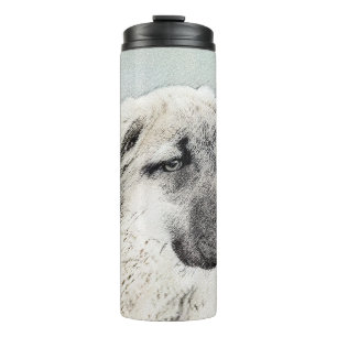 Anatolian Shepherd Painting - Oorspronkelijke hond Thermosbeker
