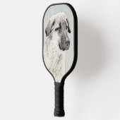 Anatolian Shepherd Painting - Original Dog Art Pic Pickleball Paddle (Links)