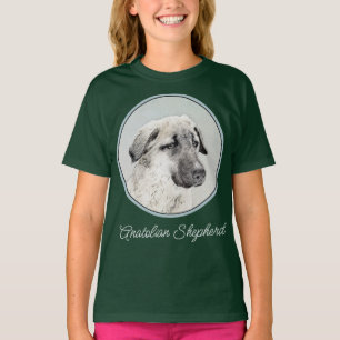 Anatolian Shepherd Painting - Original Dog Art T-S T-shirt