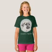 Anatolian Shepherd Painting - Original Dog Art T-S T-shirt (Voorkant volledig)