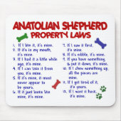 ANATOLIAN SHEPHERD Property Laws 2 Muismat (Voorkant)