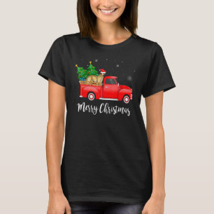 Anatolian Shepherd Red Truck - kerstboom D T-shirt