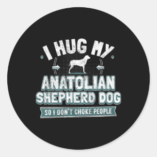 Anatolian Shepherd Ronde Sticker