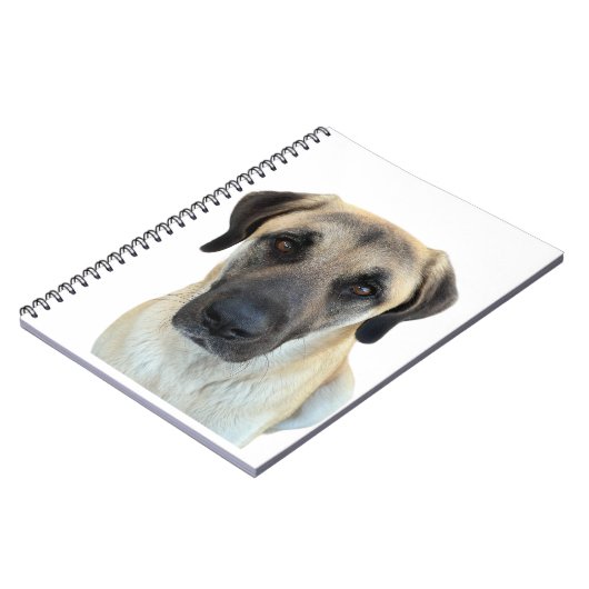 Anatolian Shepherd Spiral Notitieboek Planner (Linkerzijde)