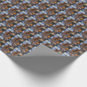 Anatolian Shepherd With Christmas Lights Holiday Cadeaupapier (Hoek)