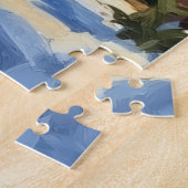 Anatolië Herder Hond Bewaakt Kerststal Legpuzzel (Zijkant)