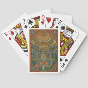 Anatolisch geïnspireerd kaartspel ontwerp pokerkaarten