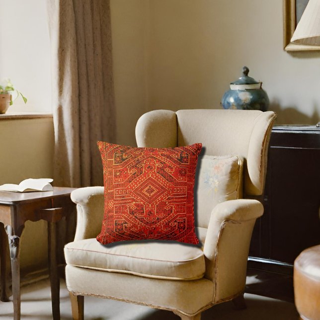 Anatolisch tapijt - tribaal patroon no2 kussen (Creator heeft geüpload)