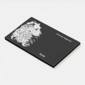 Anatolische Herder Abstracte Kunst Hond Naam Post-it® Notes (Schuin)