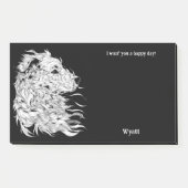 Anatolische Herder Abstracte Kunst Hond Naam Post-it® Notes (Voorkant)