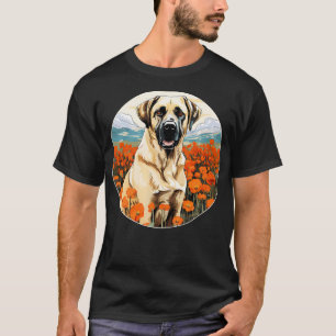 Anatolische herder bergbloem Schattige Kangal Col T-shirt