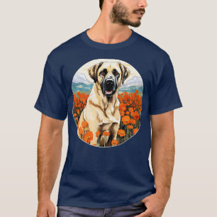 Anatolische herder bergbloem Schattige Kangal Col T-shirt