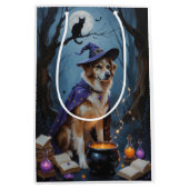 Anatolische herder grillig Halloween schilderij Medium Cadeauzakje (Voorkant)