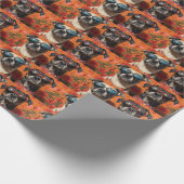 Anatolische Herder Hart Rozen Valentijnsdag Cadeaupapier (Hoek)