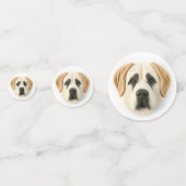 Anatolische herder hond 3D geïnspireerd Confetti (Voorkanten)