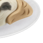 Anatolische herder hond 3D geïnspireerd Snijplank (Hoek)