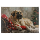 Anatolische Herder Hond Kerstfeest Snijplank (Voorkant)