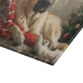 Anatolische Herder Hond Kerstfeest Snijplank (Hoek)