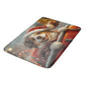 Anatolische Herder Hond Roller Onderzetter Kerst Badmat (Gekanteld)