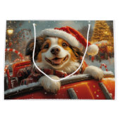 Anatolische Herder Hond Roller Onderzetter Kerst Groot Cadeauzakje (Voorkant)