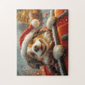 Anatolische Herder Hond Roller Onderzetter Kerst Legpuzzel (Verticaal)