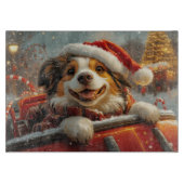 Anatolische Herder Hond Roller Onderzetter Kerst Snijplank (Voorkant)