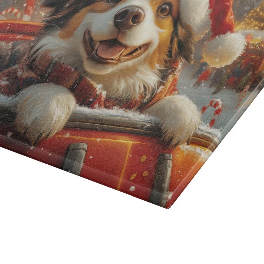 Anatolische Herder Hond Roller Onderzetter Kerst Snijplank (Hoek)