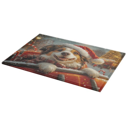 Anatolische Herder Hond Roller Onderzetter Kerst Snijplank (Hoek)