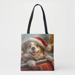 Anatolische Herder Hond Roller Onderzetter Kerst Tote Bag