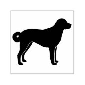 Anatolische Herder Hond Silhouet Zelfinktende Stempel (Design)