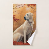 Anatolische herder in de herfst laat Herfst inspir Bad Handdoek (Handdoek)